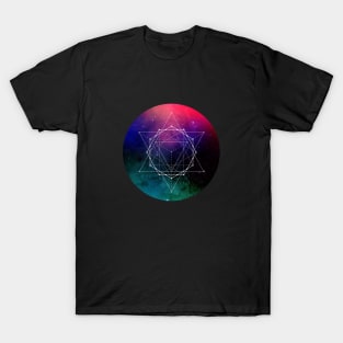 DODECAGRAM - ASTRAL INTERSTELLAR IMAGERY FOR ENLIGHTENED SOULS LIKE YOURSELF T-Shirt